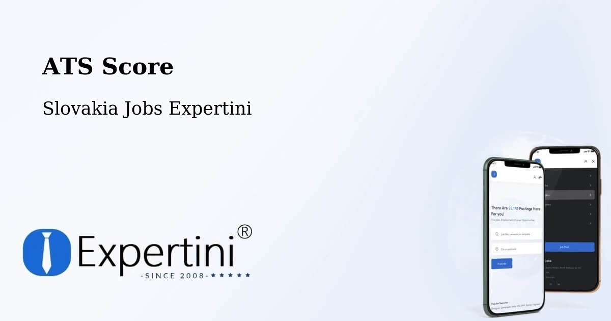 Resume ATS Score & Job Description Match Tool – Modra - Slovakia Jobs Expertini
