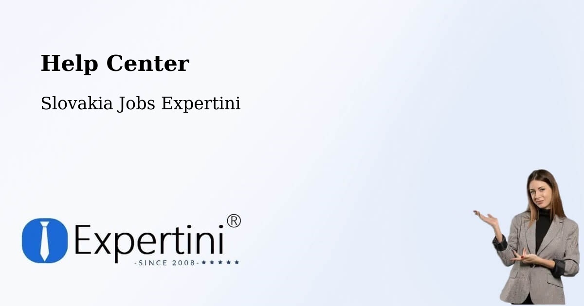 Help Center – Modra - Slovakia Jobs Expertini
