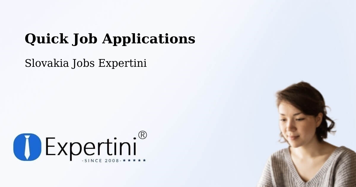 Quick Apply Feature – Modra - Slovakia Jobs Expertini