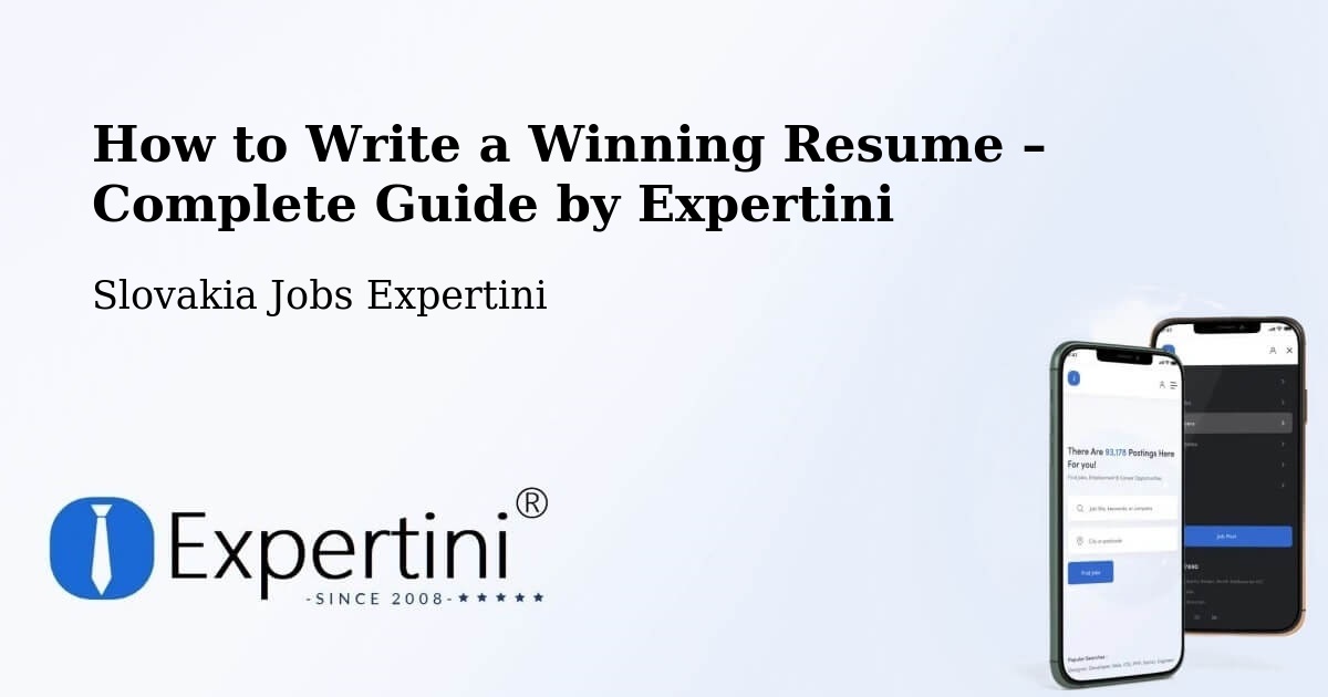 Resume Writing Guide for Job Seekers – Modra - Modra, Slovakia Jobs Expertini